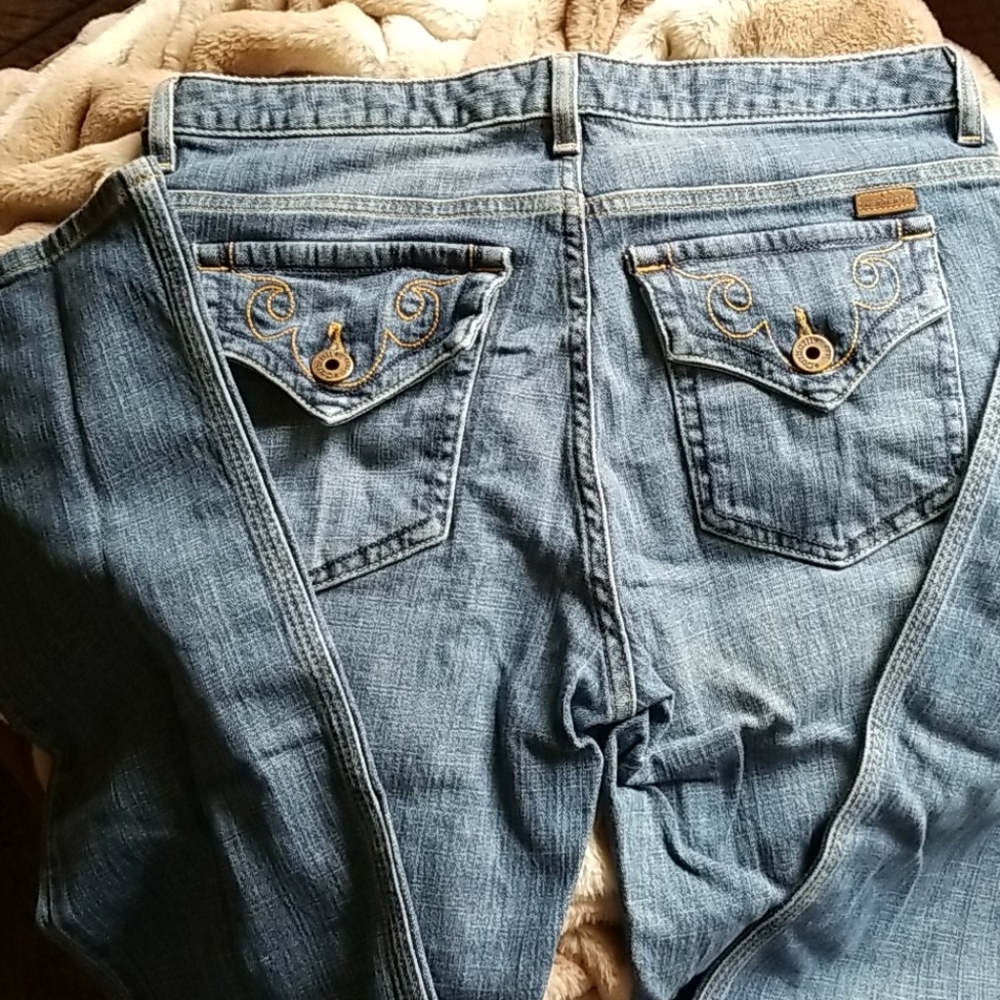 Carhartt Original Fit Boot Cut Mom Jeans Women 10